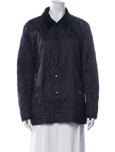 Pre-owned Barbour Jacket In Blue