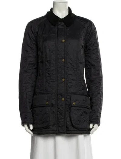 Pre-owned Barbour Jacket In Blue