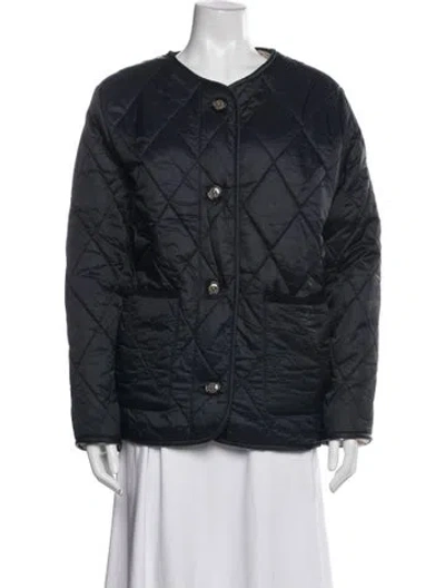 Pre-owned Barbour Jacket In Blue