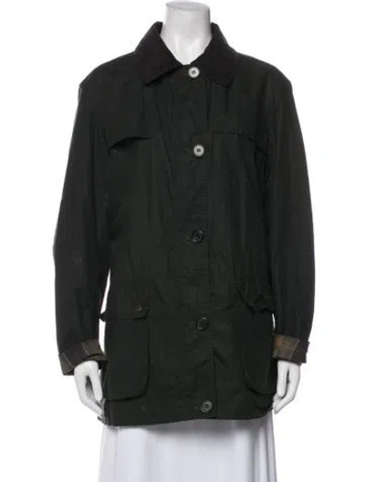Pre-owned Barbour Jacket In Blue