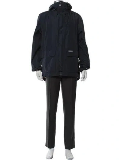 Pre-owned Barbour Jacket In Blue