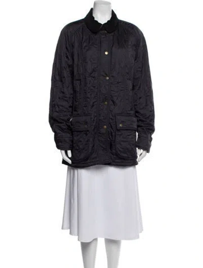 Pre-owned Barbour Jacket In Blue