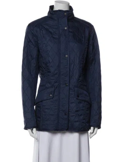 Pre-owned Barbour Jacket In Blue