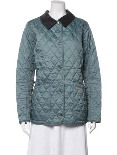 Pre-owned Barbour Jacket In Blue