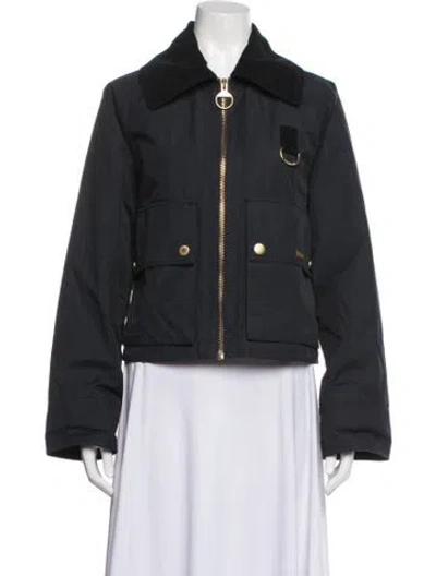 Pre-owned Barbour Jacket In Blue