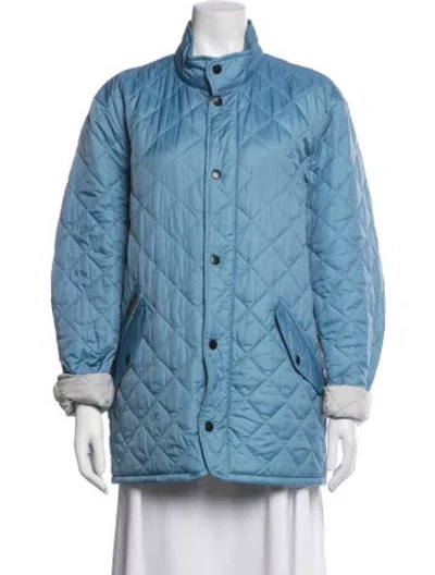 Pre-owned Barbour Jacket In Blue