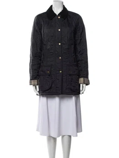 Pre-owned Barbour Jacket In Blue