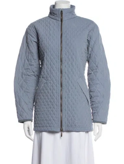 Pre-owned Barbour Jacket In Blue