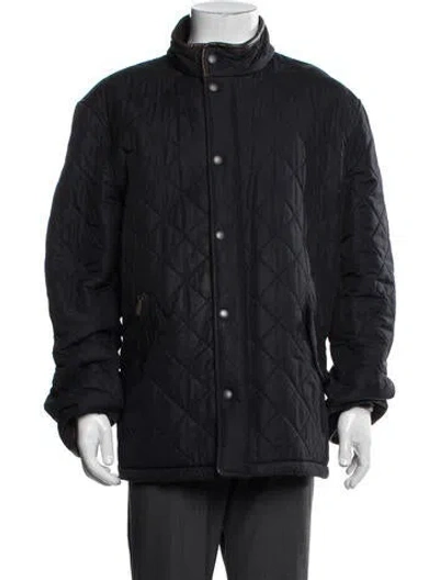 Pre-owned Barbour Jacket In Blue