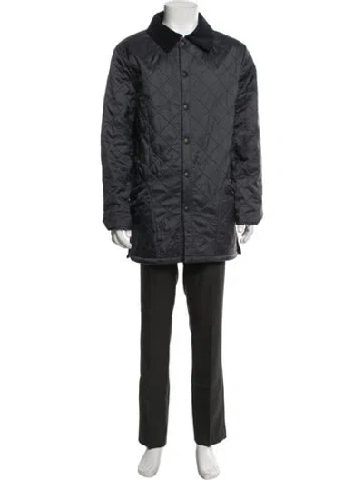 Pre-owned Barbour Jacket In Blue