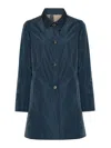 Barbour Babbity Showerproof Rain Jacket In Blue
