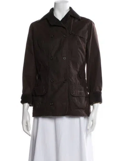 Pre-owned Barbour Jacket In Brown