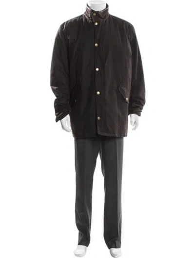Pre-owned Barbour Jacket In Brown