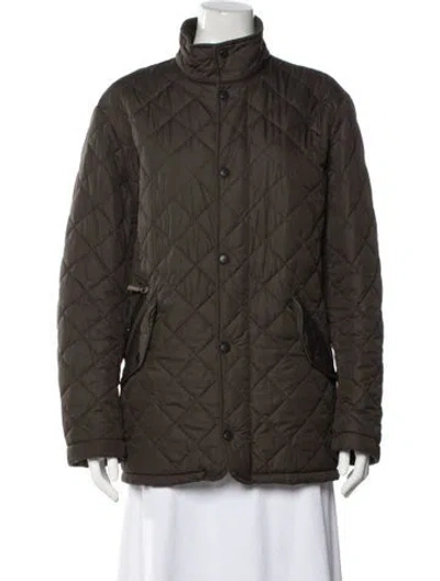 Pre-owned Barbour Jacket In Brown