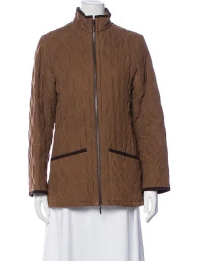 Pre-owned Barbour Jacket In Brown