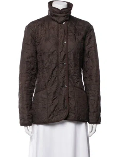 Pre-owned Barbour Jacket In Brown