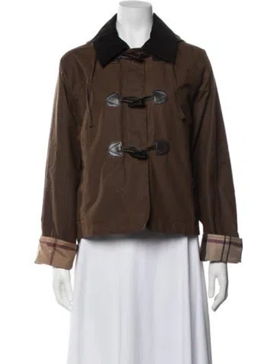 Pre-owned Barbour Jacket In Brown