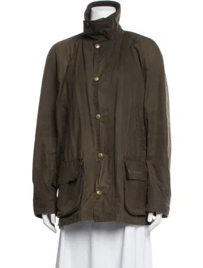 Pre-owned Barbour Jacket In Brown