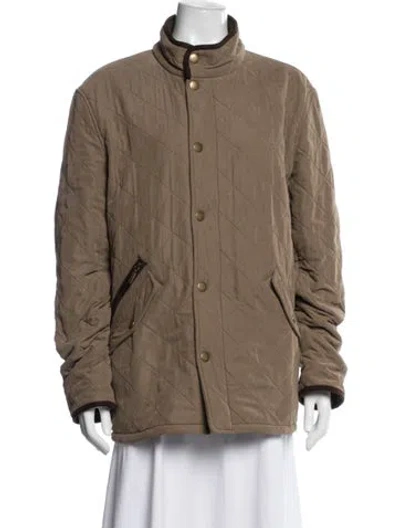 Pre-owned Barbour Jacket In Brown