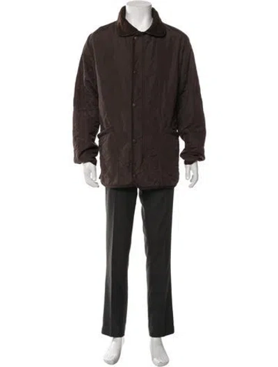Pre-owned Barbour Jacket In Brown