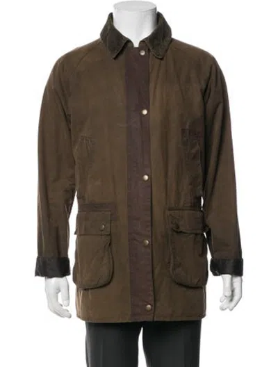 Pre-owned Barbour Jacket In Brown