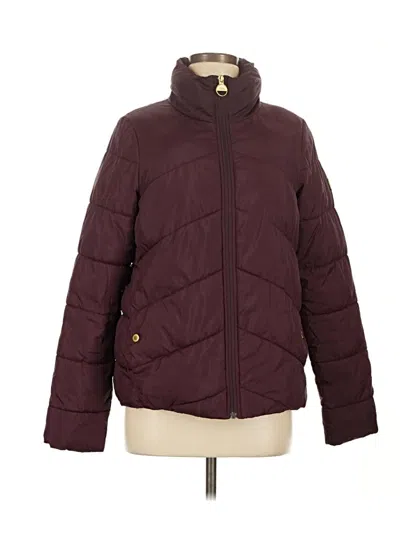 Pre-owned Barbour Jacket In Burgundy