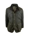 Barbour Jacket In Gold