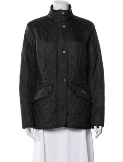 Pre-owned Barbour Jacket In Gray