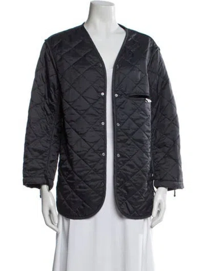 Pre-owned Barbour Jacket In Gray