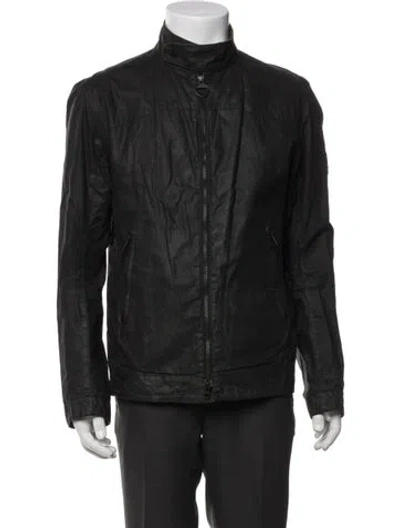 Pre-owned Barbour Jacket In Gray
