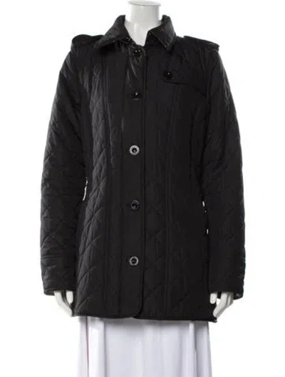 Pre-owned Barbour Jacket In Gray