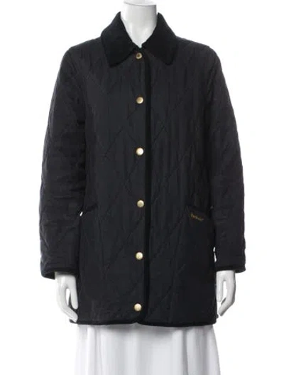 Pre-owned Barbour Jacket In Gray