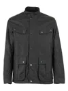 Barbour Dkeyley Waxed Cotton Jacket In Green