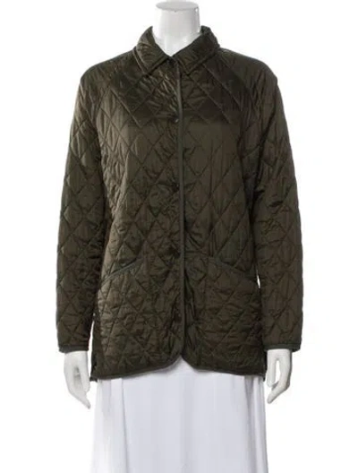 Pre-owned Barbour Jacket In Green