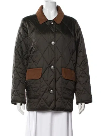 Pre-owned Barbour Jacket In Green