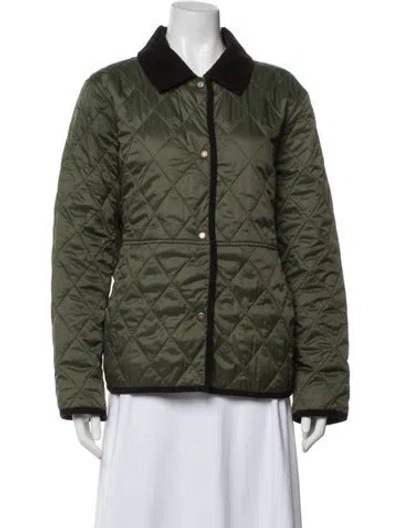Pre-owned Barbour Jacket In Green
