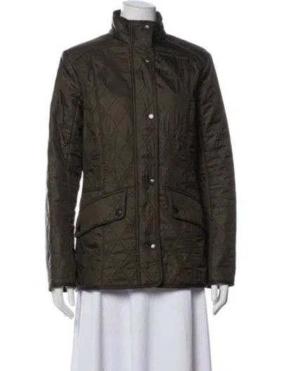 Pre-owned Barbour Jacket In Green