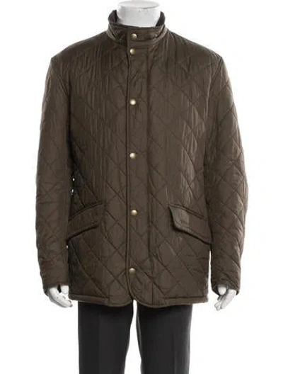 Pre-owned Barbour Jacket In Green