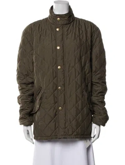 Pre-owned Barbour Jacket In Green