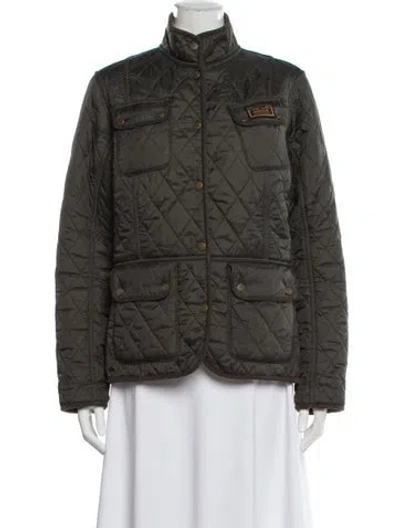 Pre-owned Barbour Jacket In Green