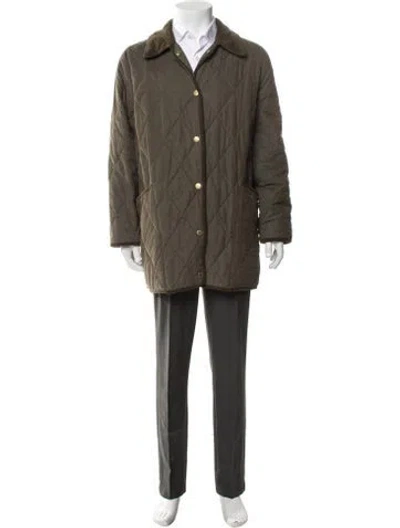 Pre-owned Barbour Jacket In Green