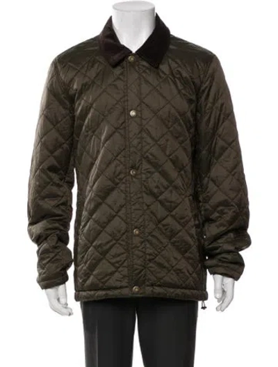 Pre-owned Barbour Jacket In Green
