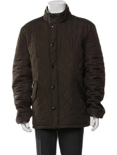 Pre-owned Barbour Jacket In Green
