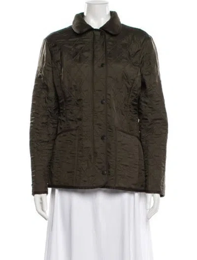 Pre-owned Barbour Jacket In Green