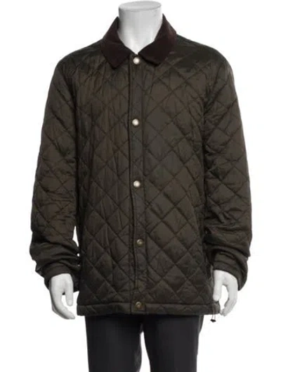 Pre-owned Barbour Jacket In Green