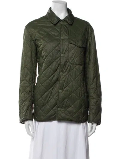 Pre-owned Barbour Jacket In Green