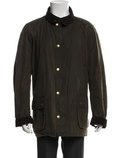 Pre-owned Barbour Jacket In Green