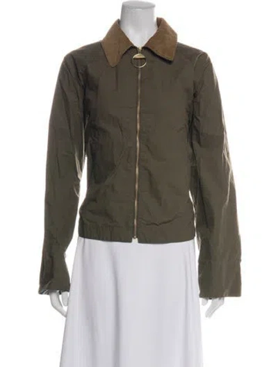 Pre-owned Barbour Jacket In Green