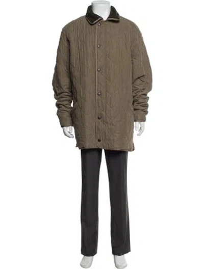 Pre-owned Barbour Jacket In Green
