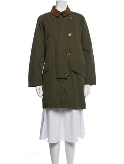 Pre-owned Barbour Jacket In Green